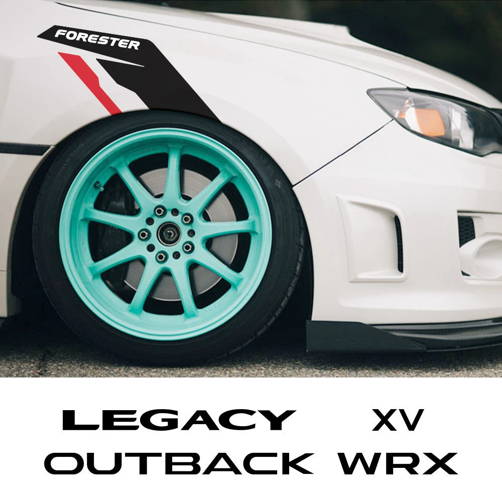 For Subaru Forester XV Ascent Outback Legacy WRX BRZ Crosstrekv Car Side Styling Vinyl Film Stickers And Decals Auto Accessories