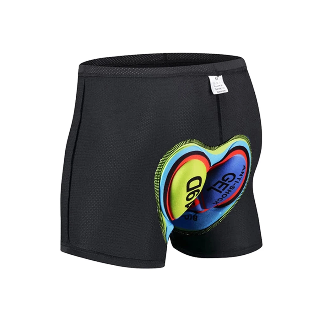 Raudax Unisex stoßfeste Radhose, enge Fahrrad-Slips, bequeme Fahrradunterwäsche mit Schwammpolsterung für Männer und Frauen 5