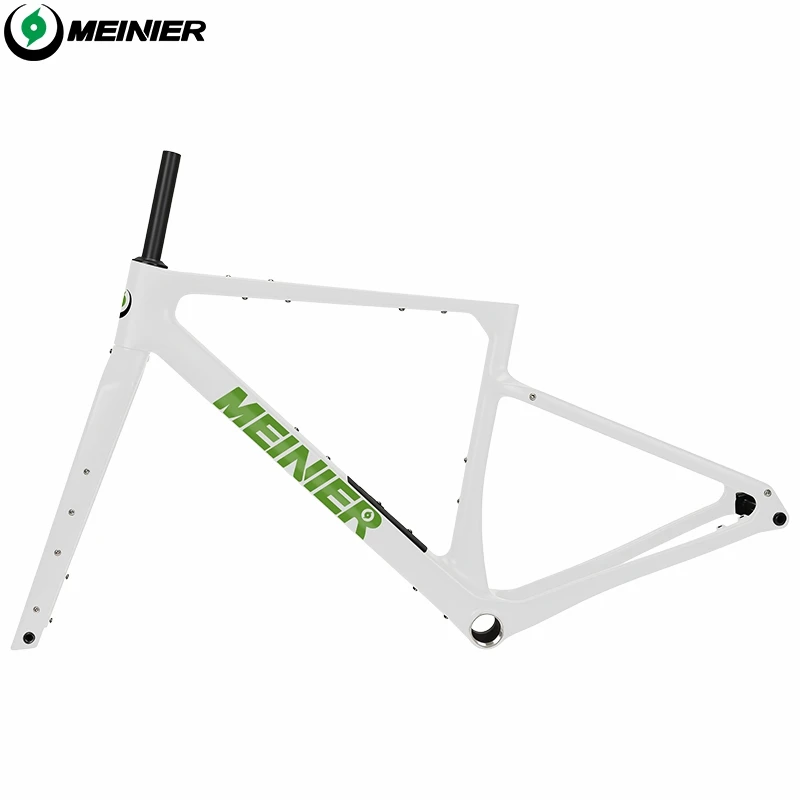 Rama karbonowa do roweru gravel z hamulcami tarczowymi, maksymalna szerokość opony 32x2.4, wieszak UDH, rozstaw 148*12mm, Boost, wewnętrzne prowadzenie przewodów, zestaw ramy karbonowej do roweru