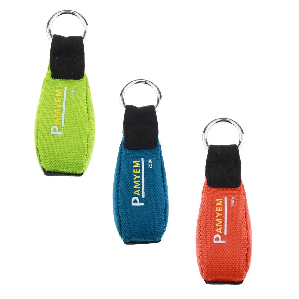 

Tree Surgeon Throw Weight Bag Aerodynamically Designed Nylon Rigging Tool for Rock Climbing and Tree Working