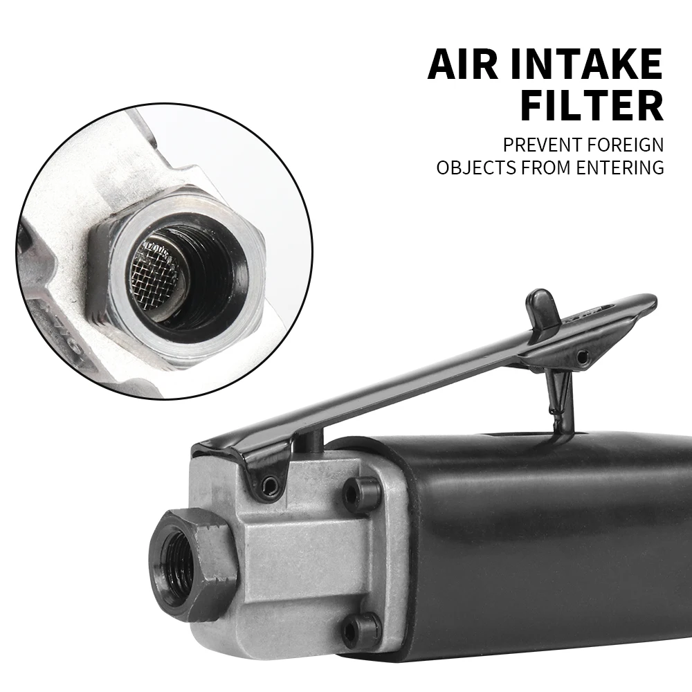 Alloy Pneumatic Reciprocating Saw Handheld Pneumatic Tool for Cutting Metal Wood Plastic, 1/4\