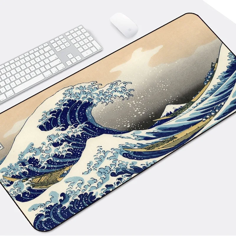 Imagem -03 - Tapete do Rato do Jogo Bonito Grande Tapete do Rato Espaço do Portátil Que Escreve Esteiras de Mesa 80x30cm Computador Gamer Teclado Deskpad Mousepad para pc