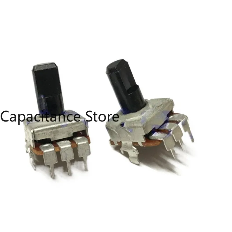 5PCS 121 rotary potentiometer single link C20K audio amplifier speaker volume  3 pins