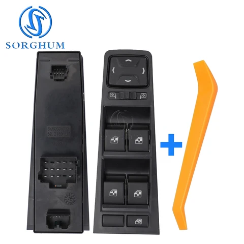 SORGHUM для LADA Vesta блок управления стеклоподъемниками Vesta 8450006933 / 62.3769-20 4 кнопки и джойстик