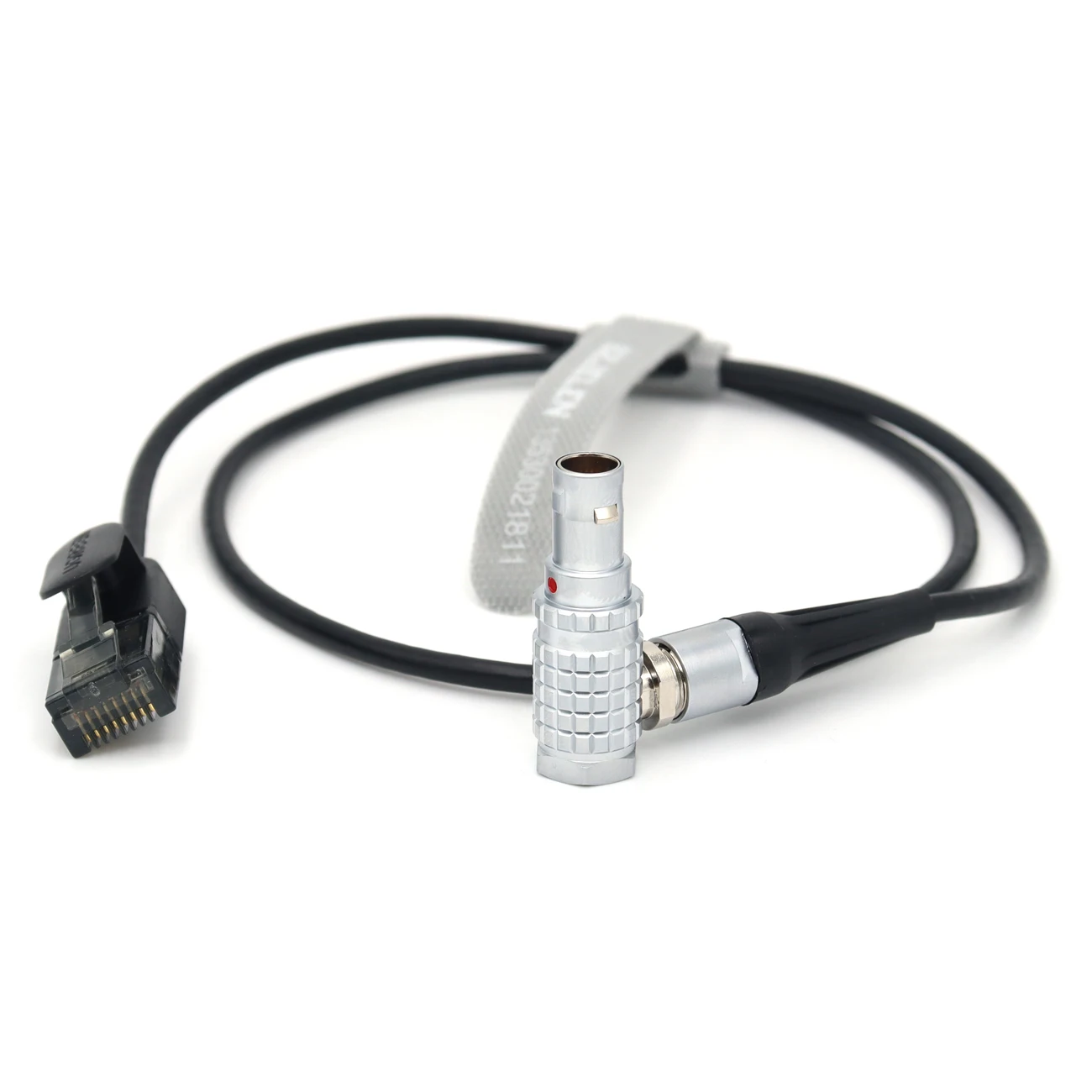 RED camera  Gig-E DSMC EXT 9-pin TO Cat5e Ethernet RJ45 connector for data transmission through Teradek COLR