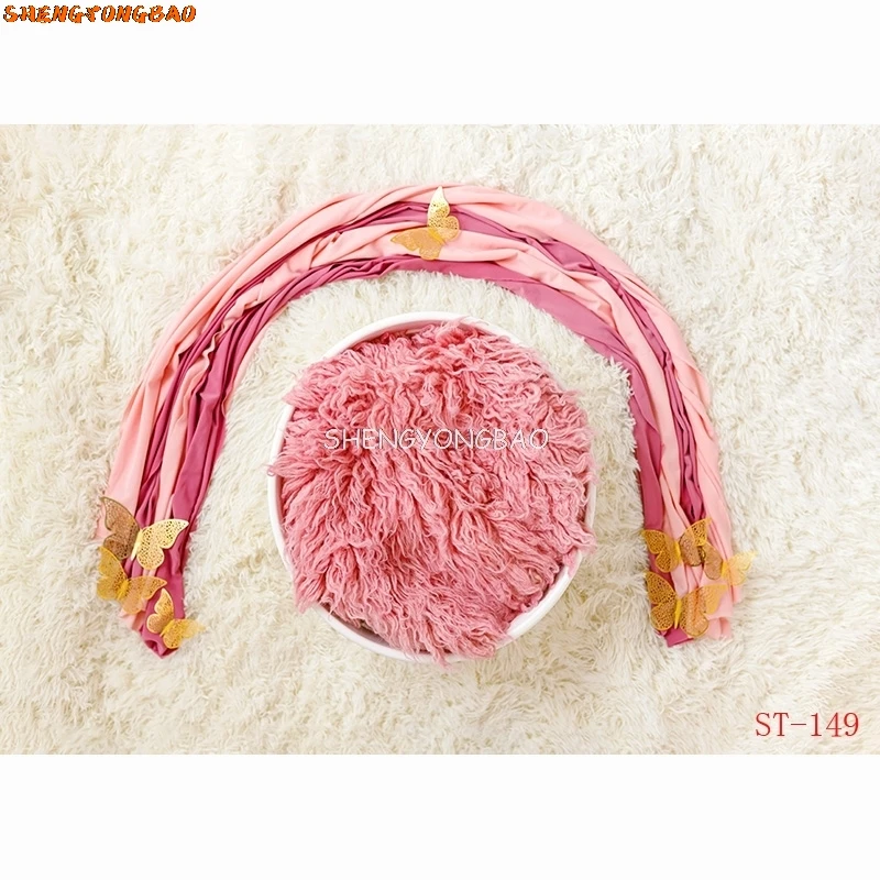 SHENGYONGBAO الوليد طفلة التصوير شجرة سوينغ والفراء خلفية عيد ميلاد الطفل مائة يوم خلفية الاستوديو XSE-13