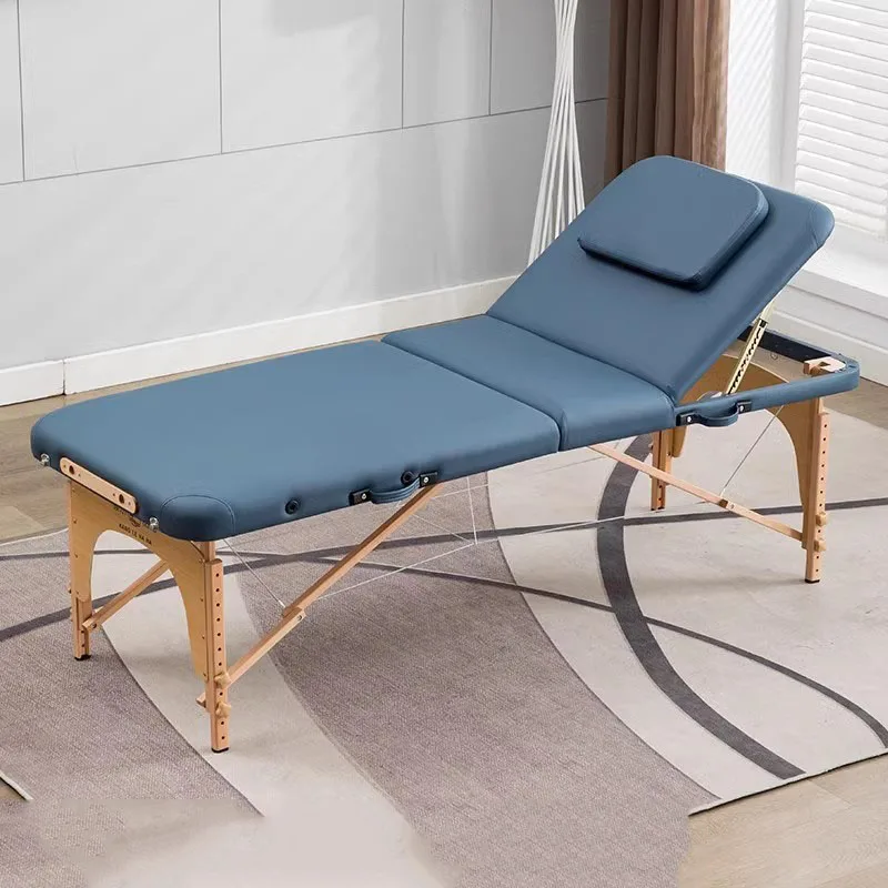 

Esthetician Bed Lit De Massage Folding Furniture Professional Spa Stretcher Beautician Tattoo Maca Portatil Portable Eyelash JGY