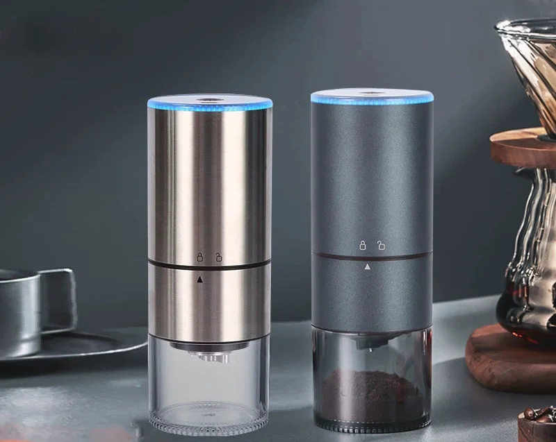 Westgreen Certificate:FCM Portable Rechargeable USB Electric Coffee Bean Grinder Stainless Steel  for Home Use