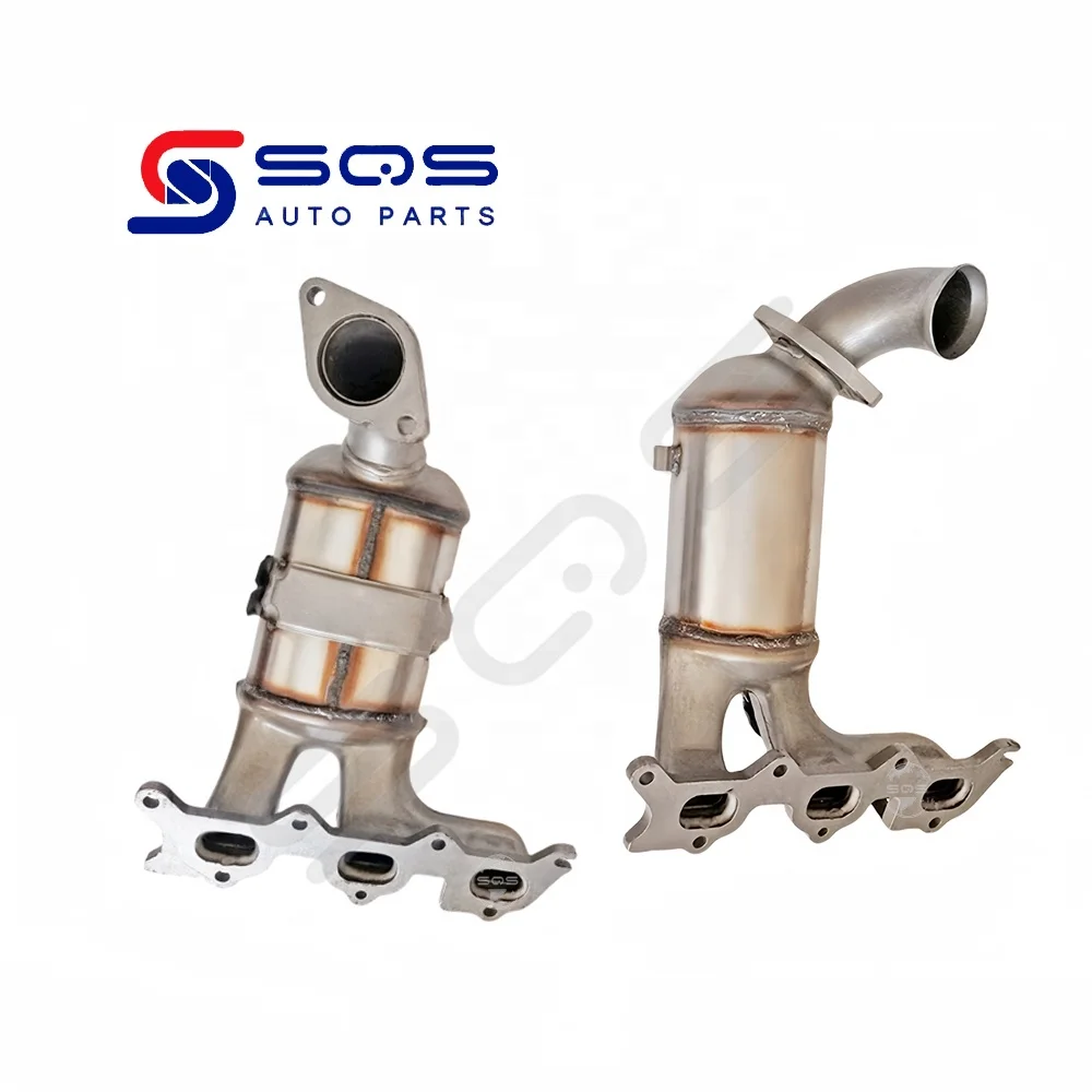 SQS High Quality Metal Catalyst Carrier Car Exhaust System Three-Way Direct Fit D odge Journey 2.7 12 Months Mt-03 Exhaust