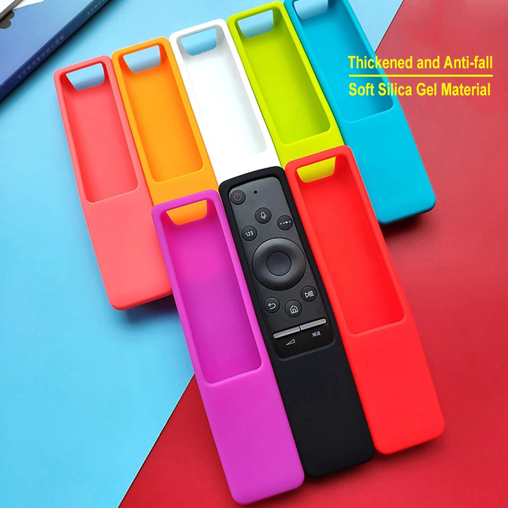 Casing Pelindung Remote Control Sampul Remote Control Cocok untuk Samsung Smart TV BN59-01312A 01259B BN59 01241A 01242A Q70 Q60 Q80