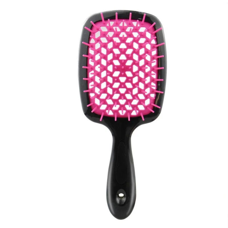 Luchtkussen Kam Brede Tanden Pro Salon Haarverzorging Styling Tool Anti Wirwar Anti-Statische Haarborstel Hoofdkam Kappersgereedschap