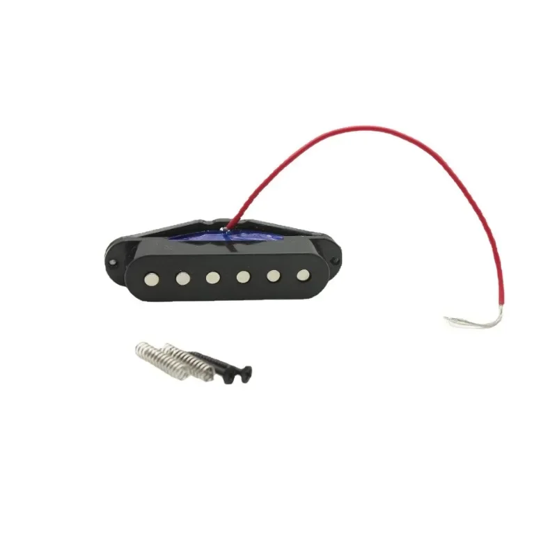 Electric Guitar Pickup Wiring Harness Prewired 5-way Switch 2T1V Multi Type Pickup for ST Electric Guitar Black-White