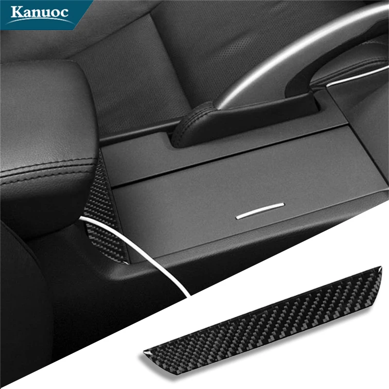 For Honda Acura TSX 2009 2010 2011 2012 2013 2014 Carbon Fiber Armrests Below Stickers Car Interior Decorative Accessories