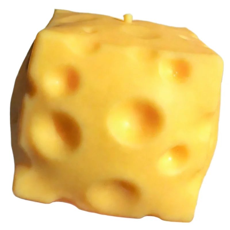Reuze Kaas Knijp Speelgoed Extra Grote Maat Kaas Squishy Fidget Speelgoed Langzaam Terugverende Vormbare Ontspanningsbal voor Volwassenen Cadeaus - afbeelding 2
