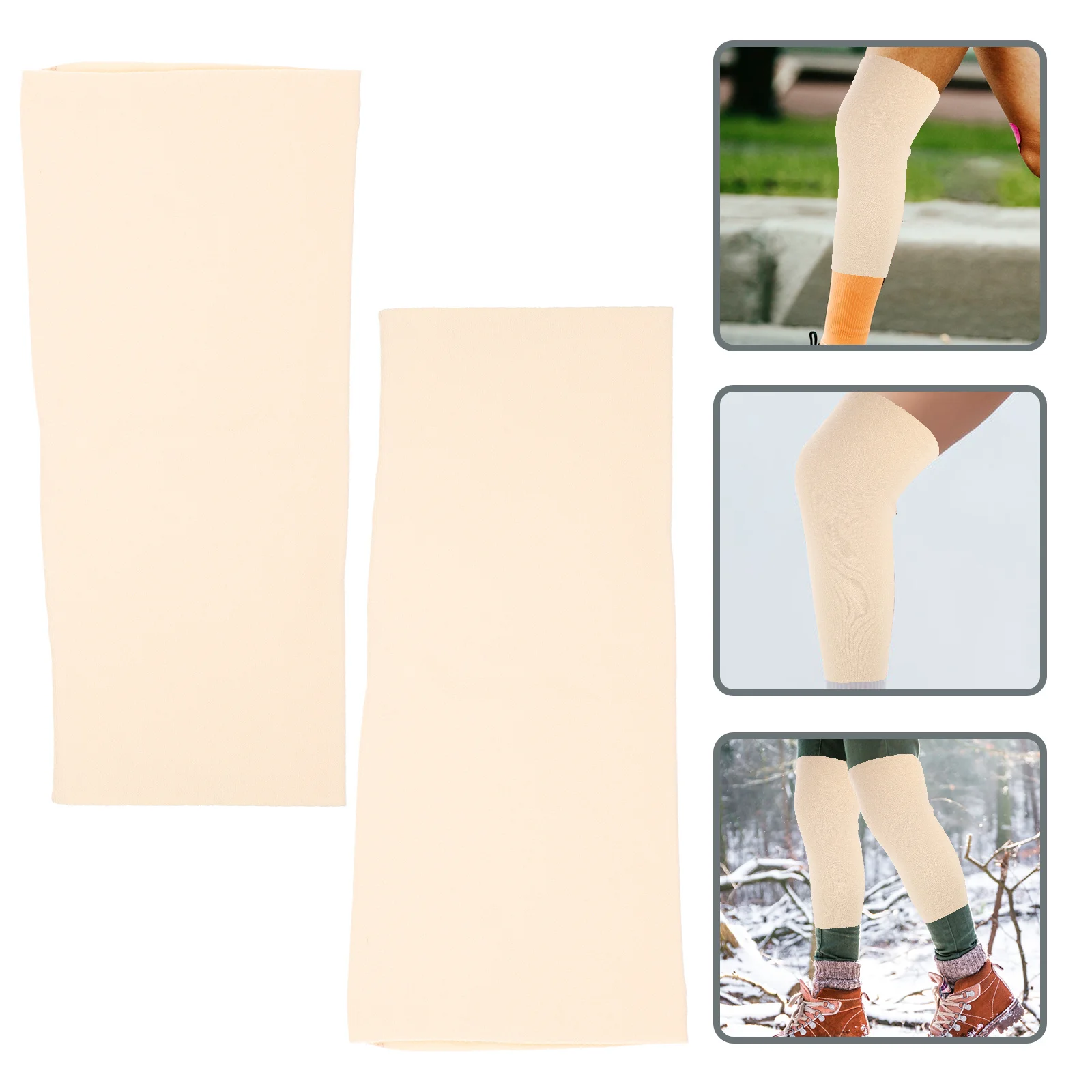 

1Pair Knee Brace Elastic Breathable Durable Protect Sleeve for Outdoor Sports Cycling Fitness Warm Knee Support Protector