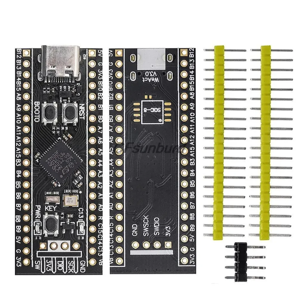 STM32F401 Development Board V3.0 STM32F401CCU6 STM32F411CEU6 STM32F4 Learning Board 84Mhz 96KB RAM 512KB/100Mhz 128KB RAM 512KB