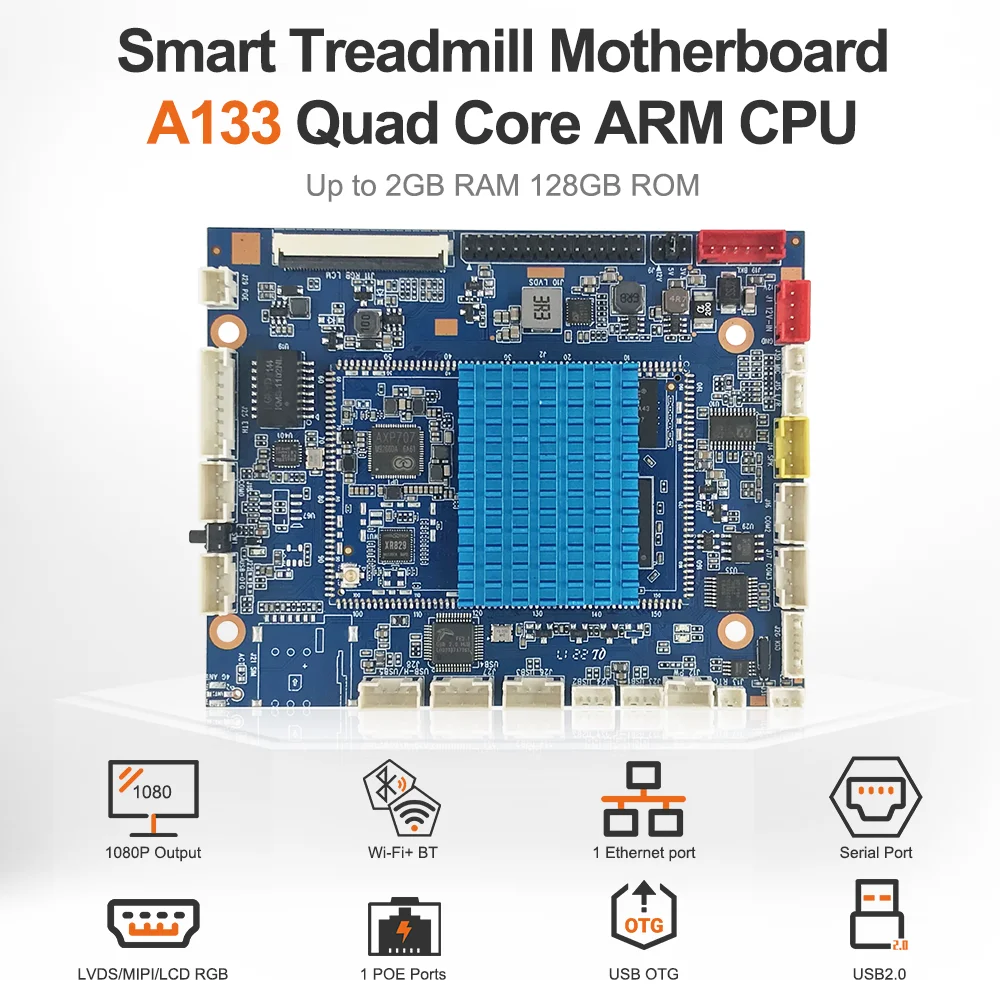 Manufacturer Mainboard 4GB RAM Quad-Core Allwinner A133 USB Camera GPIO LVDS Compatible Support Android Linux OS Mini PC