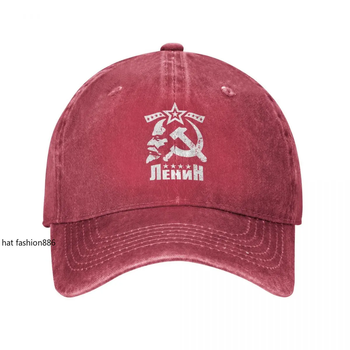 Vladimir Ilyich Lenin Men Women Baseball Cap CCCP USSR Distressed Denim Caps Hat Vintage Outdoor Running Golf Snapback Hat