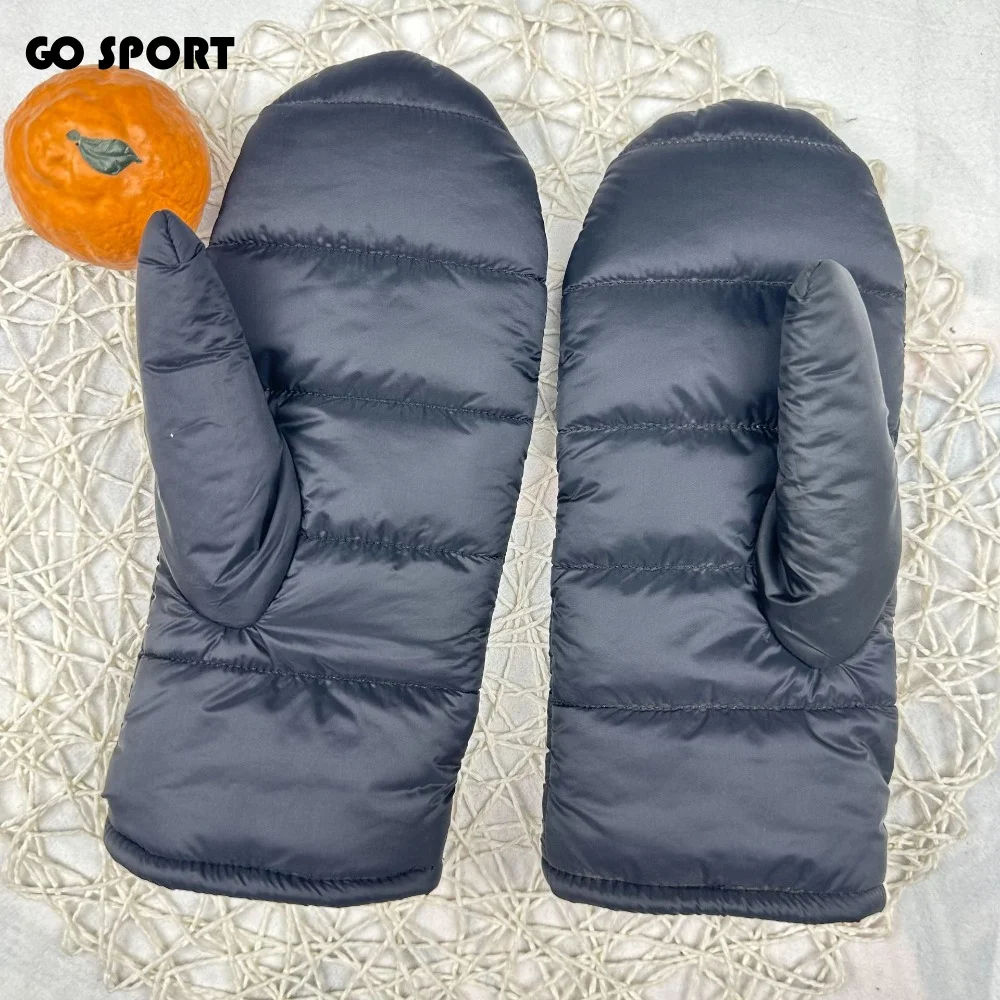 

Women Men Waterproof Snow Mittens Cold Weather Thickened Ski Gloves Fleece Thermal Winter Gloves Snowboarding