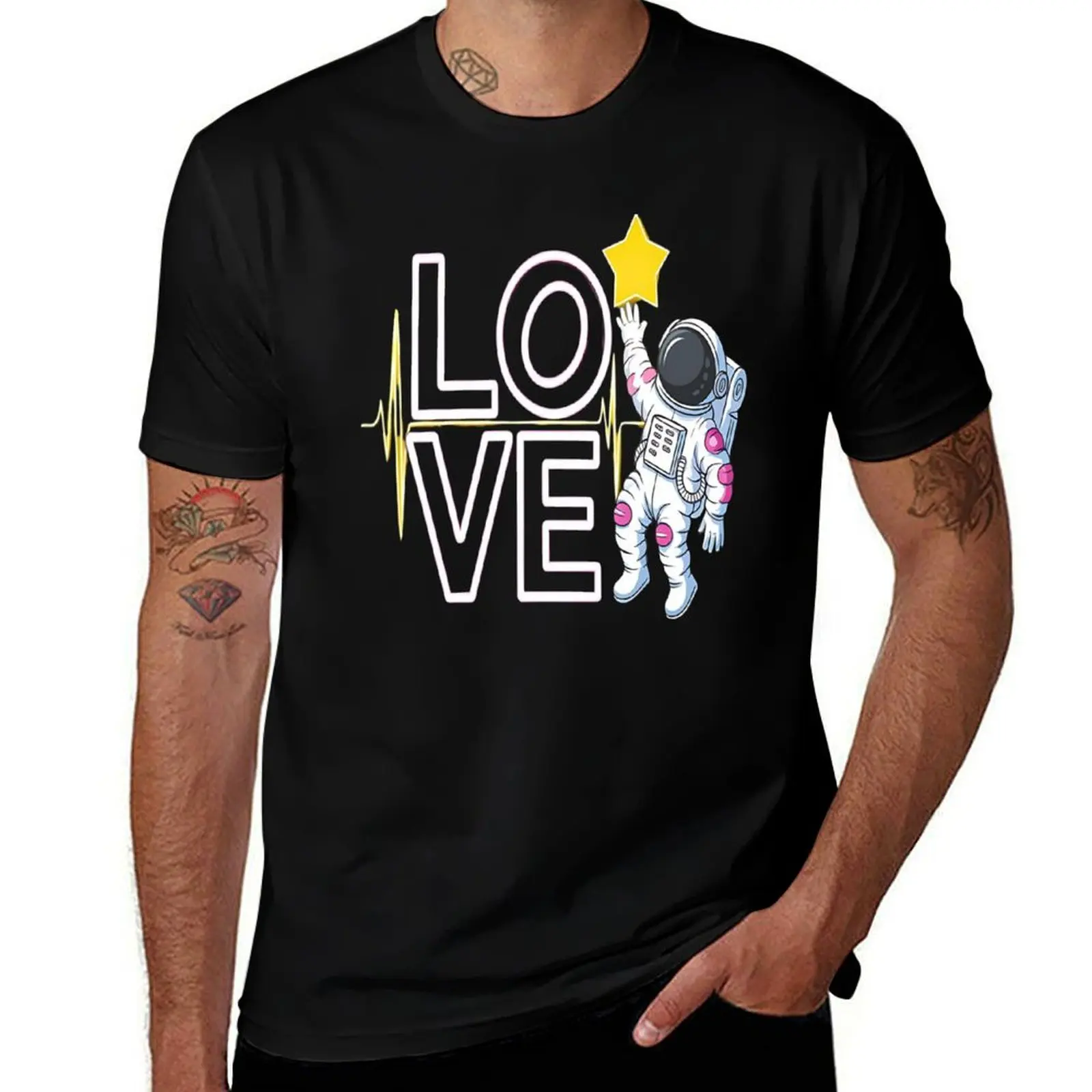 

I love space - Space strikes back Enjoy is the word People like Do the T-Shirt heavyweights Clothing men clothings