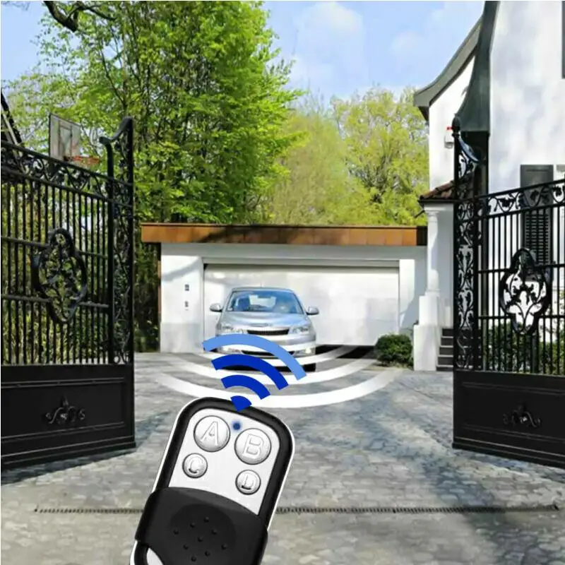 Garage Remote Control HCS301 Duplicator 433mhz Gate Door Commands Opener 433 92mhz Rolling Code Clone Access Portal Fixed Code