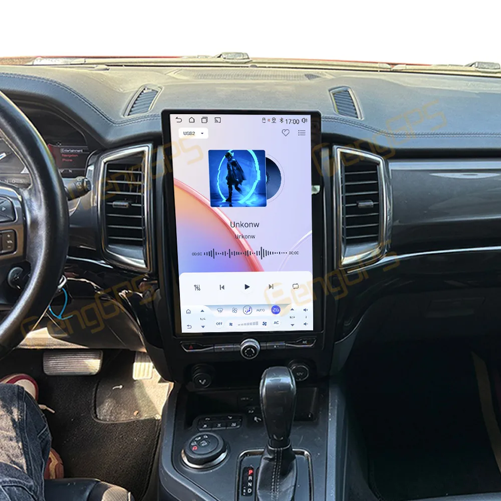 

Qualcomm 14,5-дюймовый CarPlay для Ford Everest 2016-2020, автомобильный радиоприемник, GPS-навигация, Android 14 HD-экран, мультимедийный плеер, головное устройство