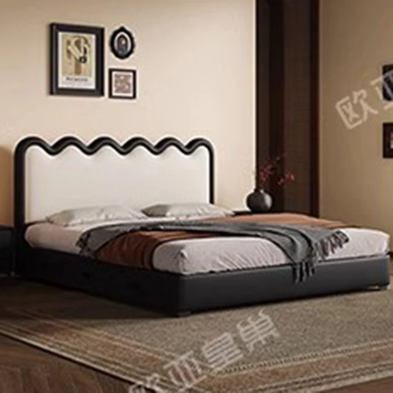 Comfortable Safe Bed Cheap Unique Trendy Sleeping Princess Platform Space Saving Bed Beauty Cama Solteiro Modern Furniture