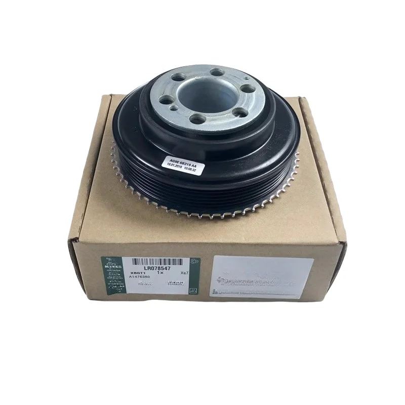 LR078547 LR068885 LR025252 XR858473 Crankshaft pulley Torsional shock absorber 2.0petrol Discovery Sport RANGE ROVER EVOQUE