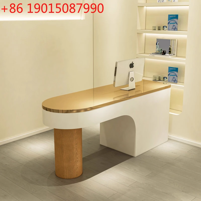 Mostradores de Recepción Modernos para Consultorios Médicos, Salones de Belleza, Iglesias, Podios, Recepciones y Oficinas