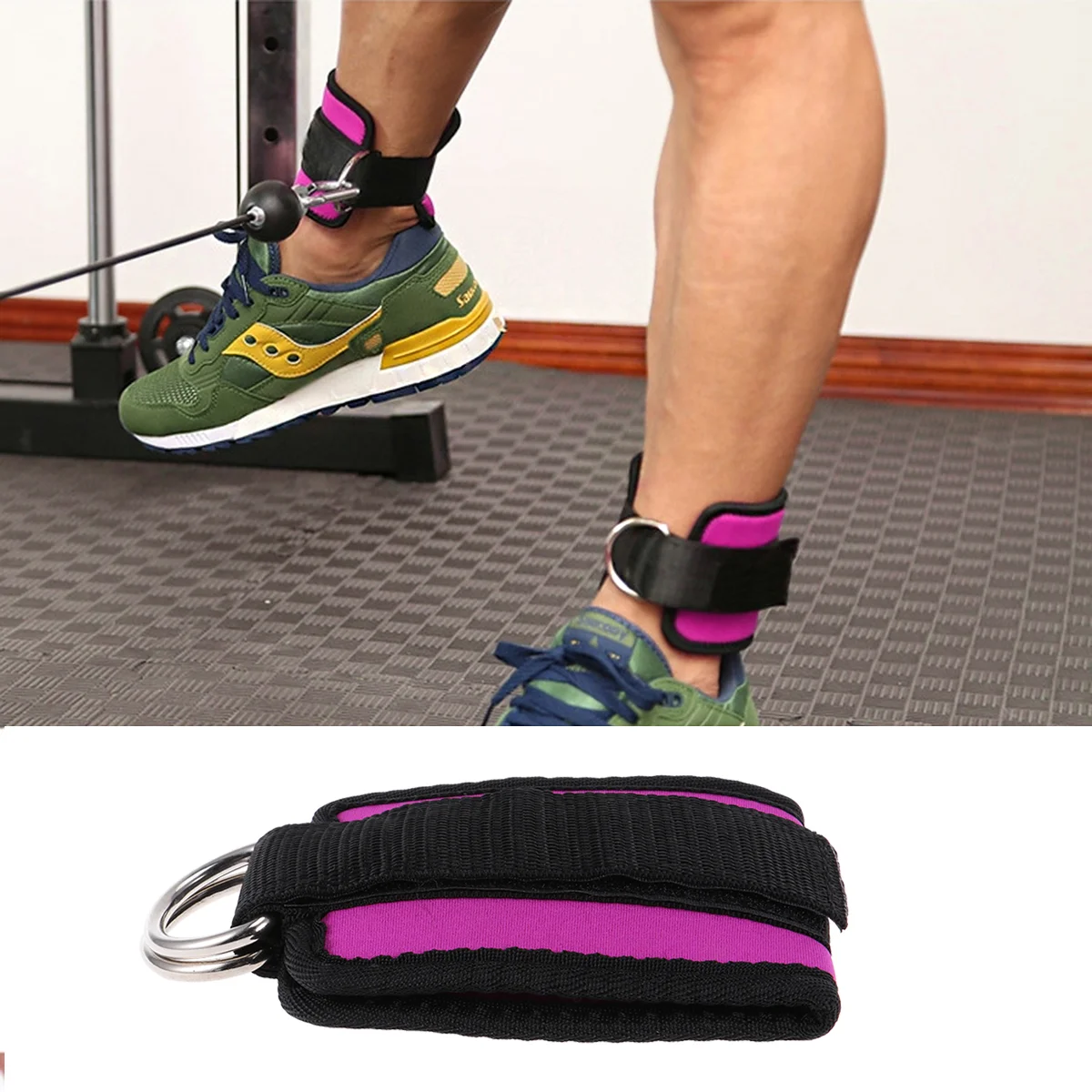 2 Pcs Weights for Legs Equipment Support Gym Ankle Strap Straps Sports Accessories Training Cable Machines Wrist Fitness