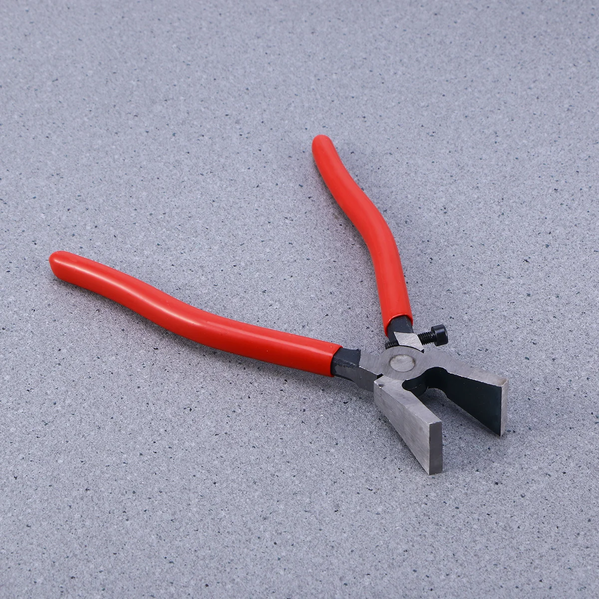 

200Mm Glass Pliers Strong Build Flat-Nose Design for Cutting Panes and Small Glass Pieces with Precision Red Key Fob Pliers