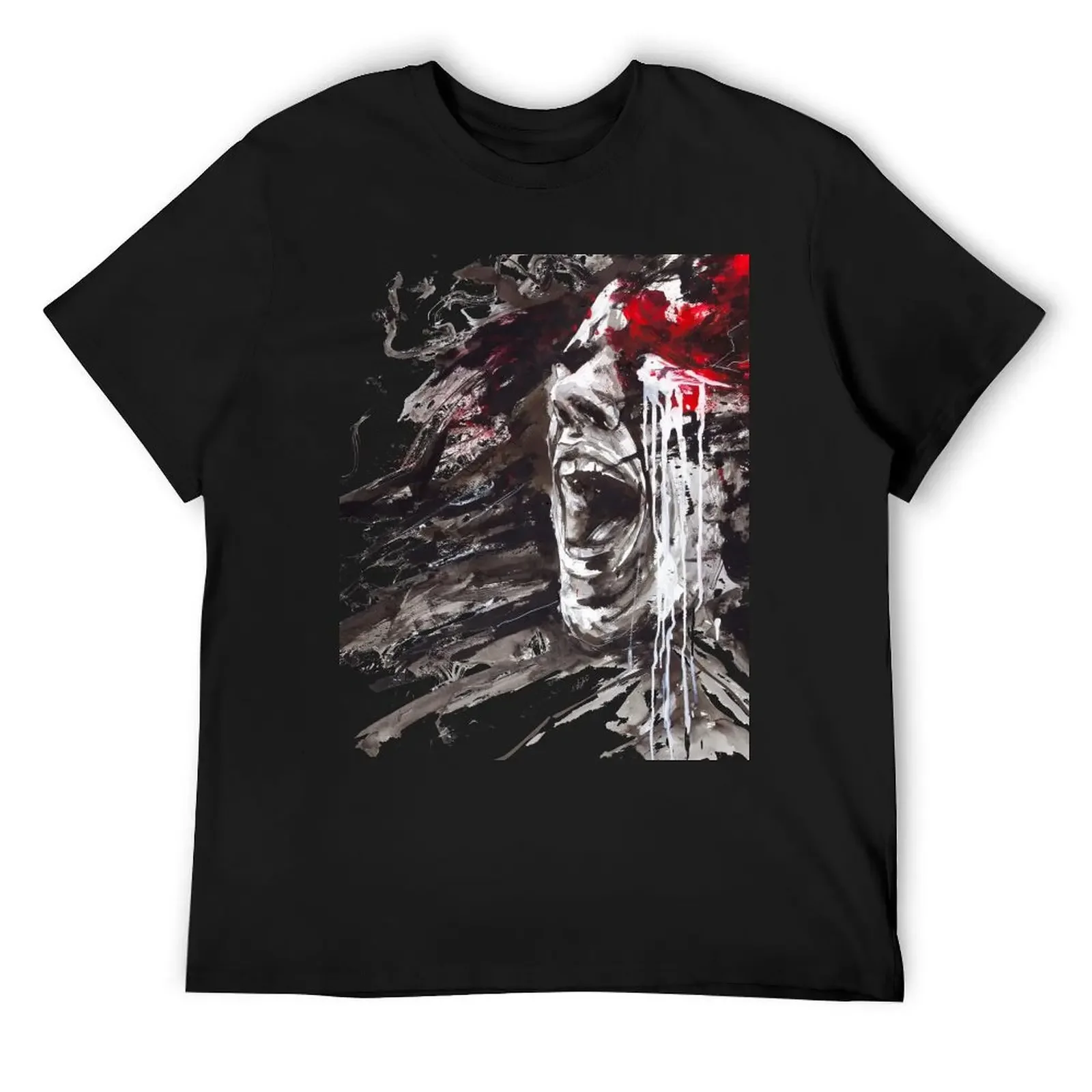 The Pain of Cluster Headache by Agnes-Cecile T-Shirt graphics anime clothes oversized tops mens t shirts top quality