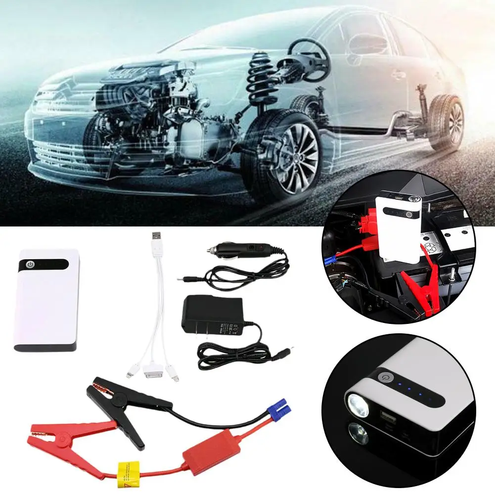 20000mAh Car Jump Starter Power Bank 350A 12V Portable Starting Car Device Emergency Supply Power Starting Booster AUTO Y7P4