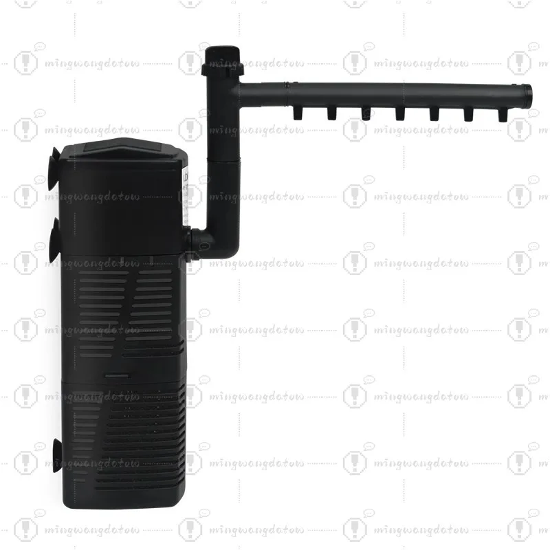 5-in-1 Internal Aquarium Filter, Wave Maker + Oxygen + Water Circulation + Rainfall, Low Water Level & Quiet Pump