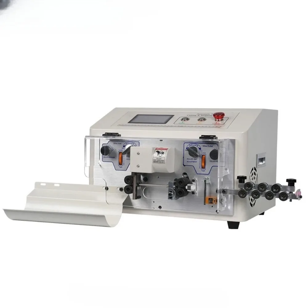 Precision Two-Jumper Touch Screen Stripping Machine Cable Manufacturing Equipment Disconnect Device Protective Cover Optional