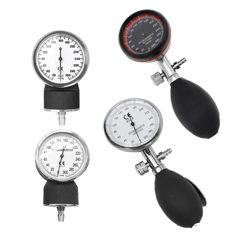 Medical Blood Pressure Monitor Gauge Dial Meter Inflation Ball Replacement Accessory for BP Cuff Arm Aneroid Sphygmomanometer A1