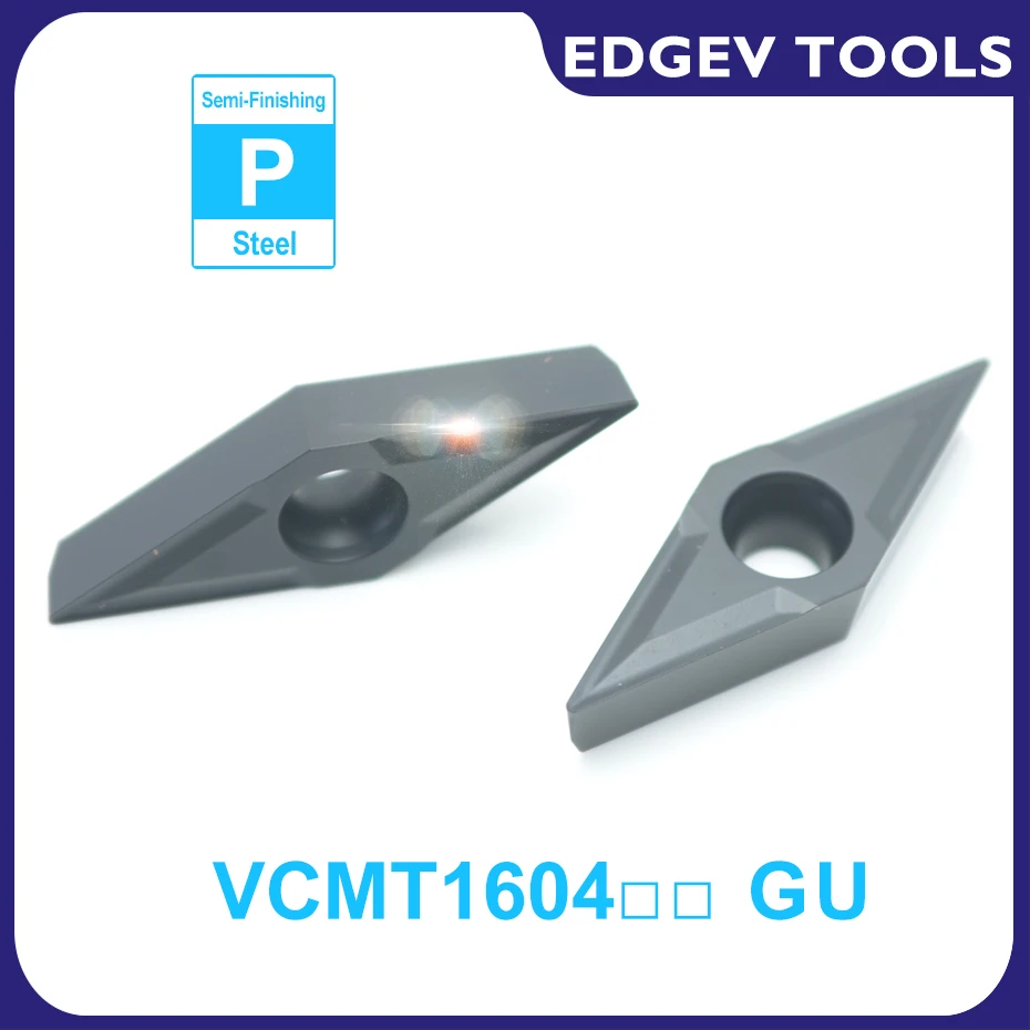 VCMT160404 VCMT160408 VCMT 160404 160408 Insert Carbide Cnc Lathe Cutter Plate Internal Turning Tools Blade For Cutting Steel