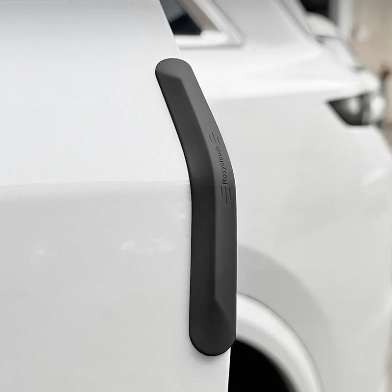 4Pcs New Anti Scratch Anti-Collision Strip Edge Protective Strip Invisible Car Protector Stickers PVC Scuff Trim Sticker Car
