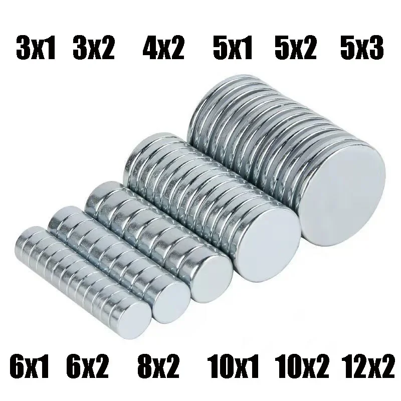 3X2 4X2 6x2 5x2 6x1mm Magnet Hot Round Magnet Strong Magnets Rare Earth Neodymium Magnet Super 5x3 10x2 12x2