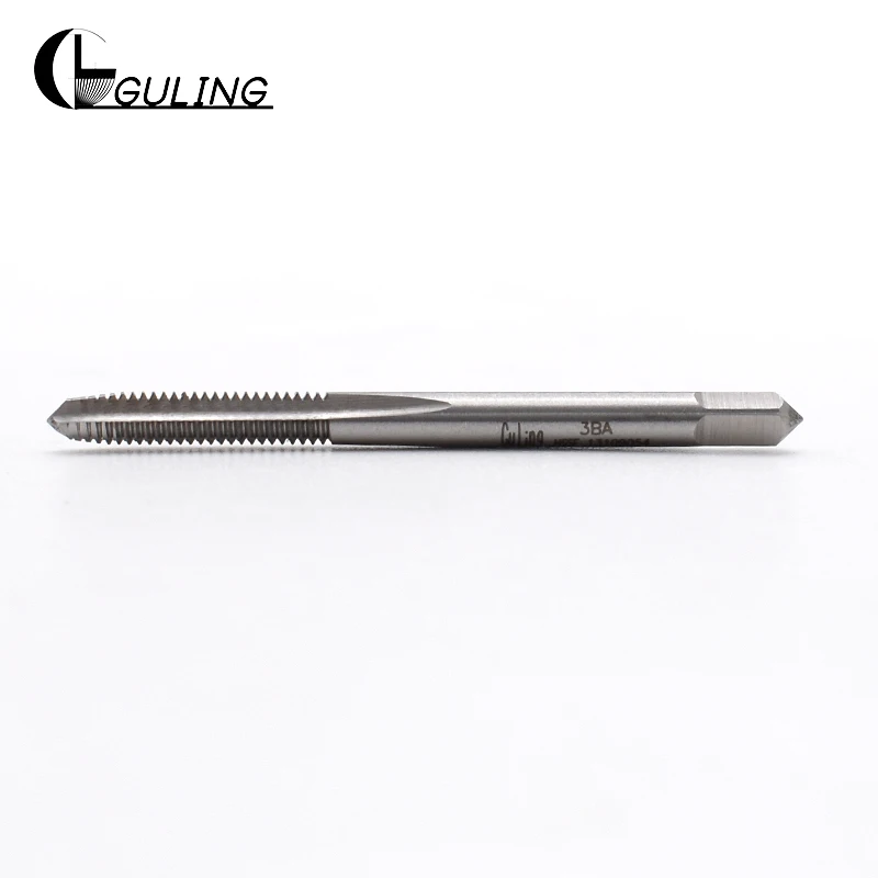 GULING HSSE BA Tap Standard Straight groove Thread tap Hand Screw  Hand Tap 1BA 2BA 3BA 4BA 5BA 6BA