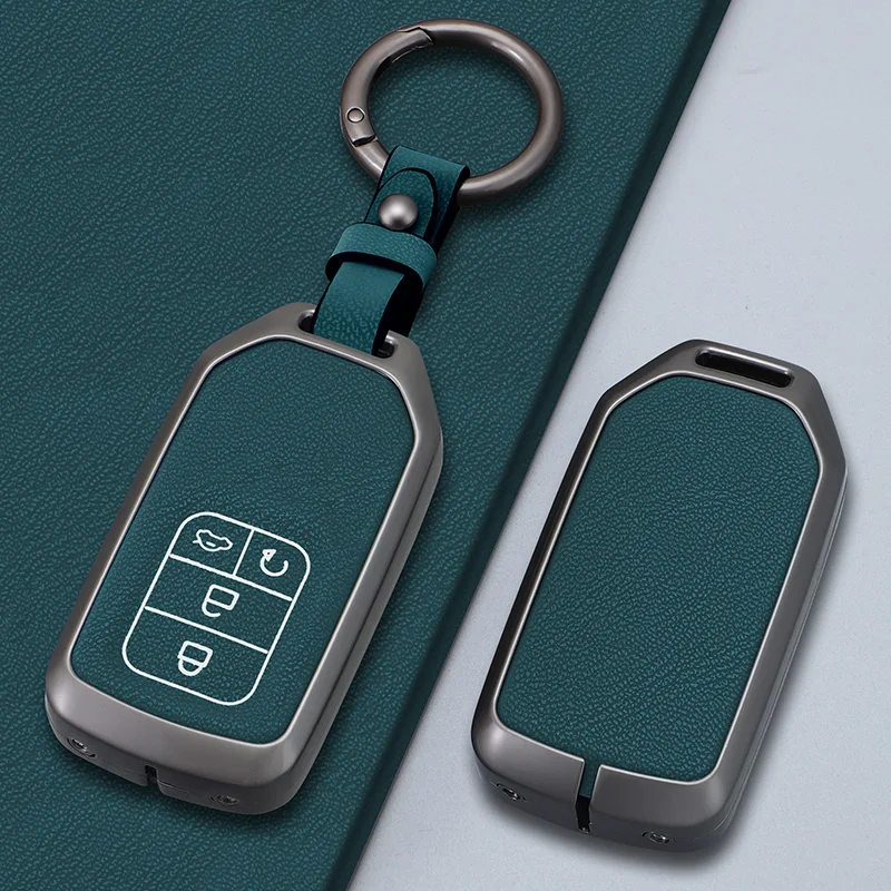 

Metal Car Remote Key Case Cover Fob For Honda Civic CR-V HR-V VEZEL JAZZ Accord Jade Crider Odyssey 2015-2018 Protector Shell