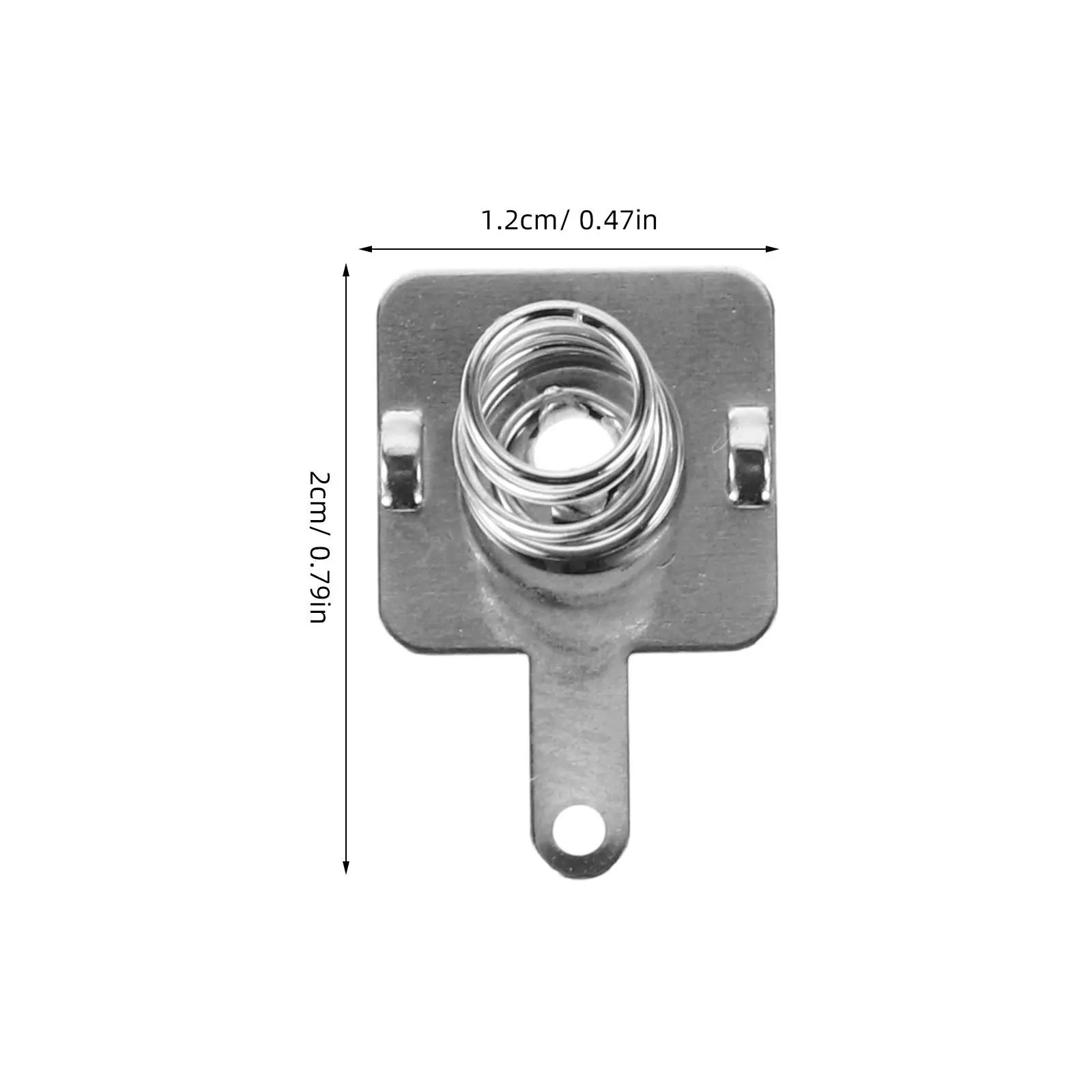 30 Sets Aa Battery Spring Contacts Battery Quick Connect Spring Plates Negative To Positive Conversion Terminal Contact Plate