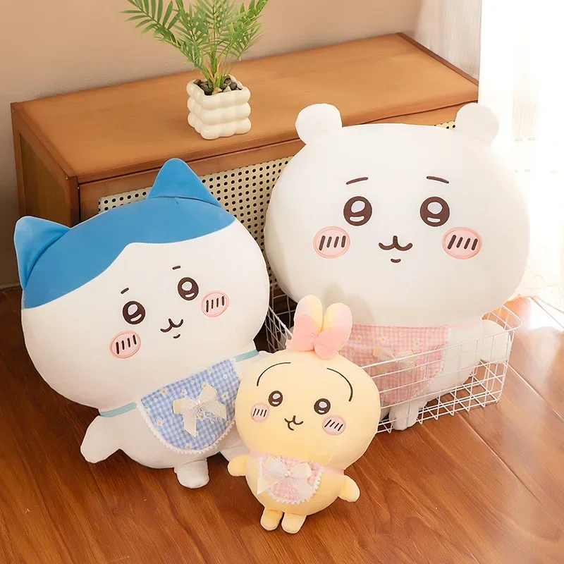 60cm Chiikawa New Dressing Plush Doll Hachiware Usagi Plush Toy Doll Girl Gift Pillow Super Cute Room Decoration