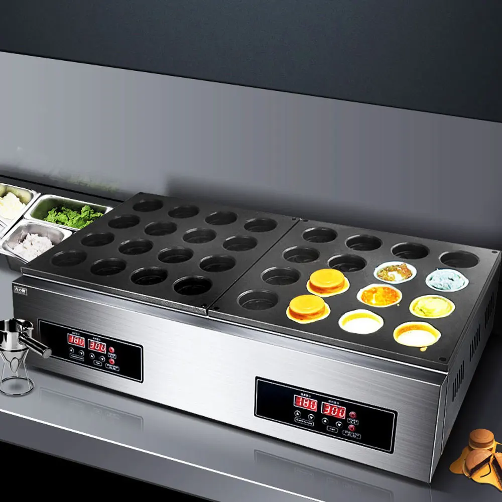 32-Hole Digitale Rode Bonen Dora Cake Baker Imagawayaki Maker Obanyaki Machine Taiwan Auto Wielvormige Rode Bonen cake Maker