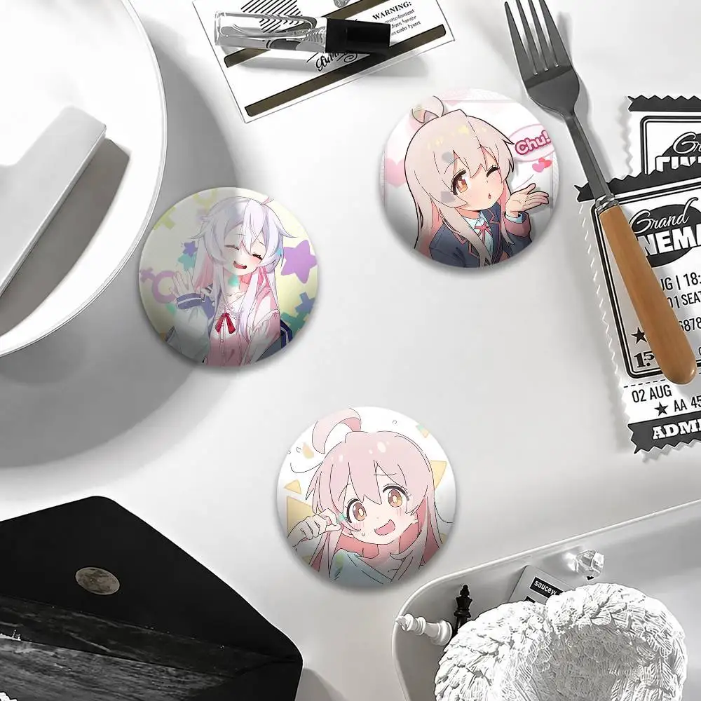 ONIMAI I'm Now Your Sister! Mahiro Oyama Brooches Cartoon Badge Pins Backpack Hat Accessories Friend Gift
