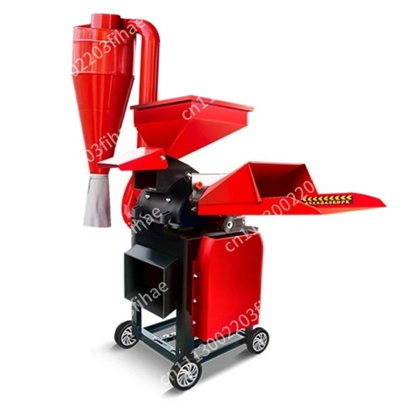 Forage beater wet and dry chicken duck goose grass shredder small household breeding straw ultra-fine grass
