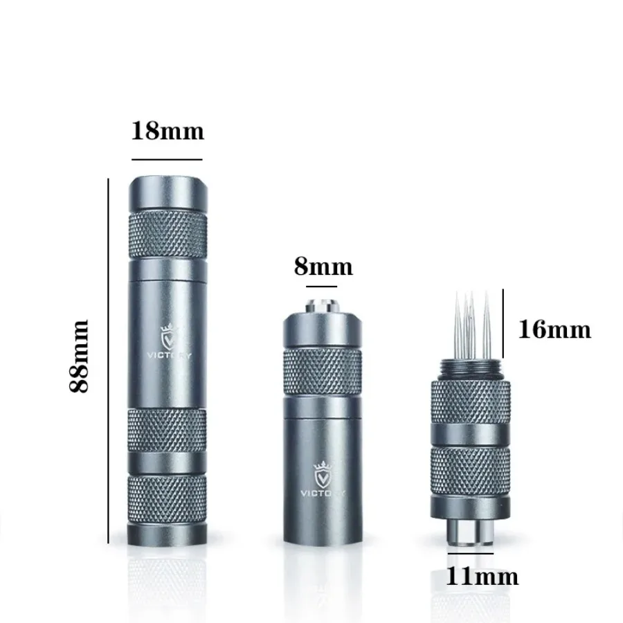 4 IN 1 Cigar Needle Puncher Cigar Punch Metal Draw Cigar Enhencer Tool Portable Cigar Cutter Needles Smoker Dredge Drilled Cuban view 4