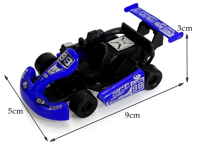 Children\'s Toy Car Back Force Kart Car Racing Model Mini Rejuvenation Car Toy Toys for Kids 3 To 12 Years Old