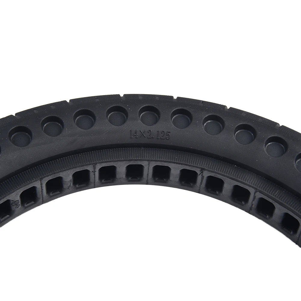 

Electric Scooter Tyre 14x2.125(57-254) 1Pcs Puncture-proof Rubber Solid Tire Electric Scooter Replacement Part