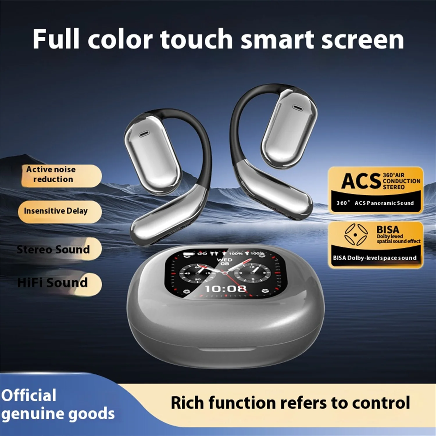 

Effortless Communication Earbuds: AI - Driven, Bluetooth 5.4, Voice Notes & Face - to - Face Simultaneous Interpretation